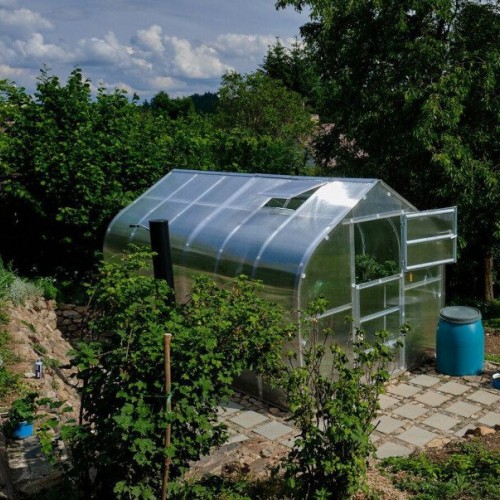 Greenhouse KLASIKA STANDART 5 - 2,5x2m with foundations and polycarbonate coating