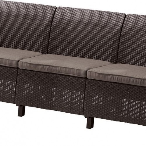 KETER CORFU LOVE SEAT MAX triple sofa