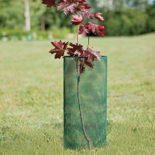 QUADRA 10 - Защитная сетка пластиковая зеленая, 0,5x5м