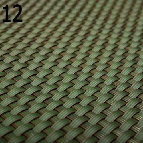 Decorative mat MIKKO RATTAN MK12 green