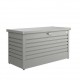 Storage box LeisureTime Box 130; 134x62x71cm (27 kg) 460L, metallic quartz gray