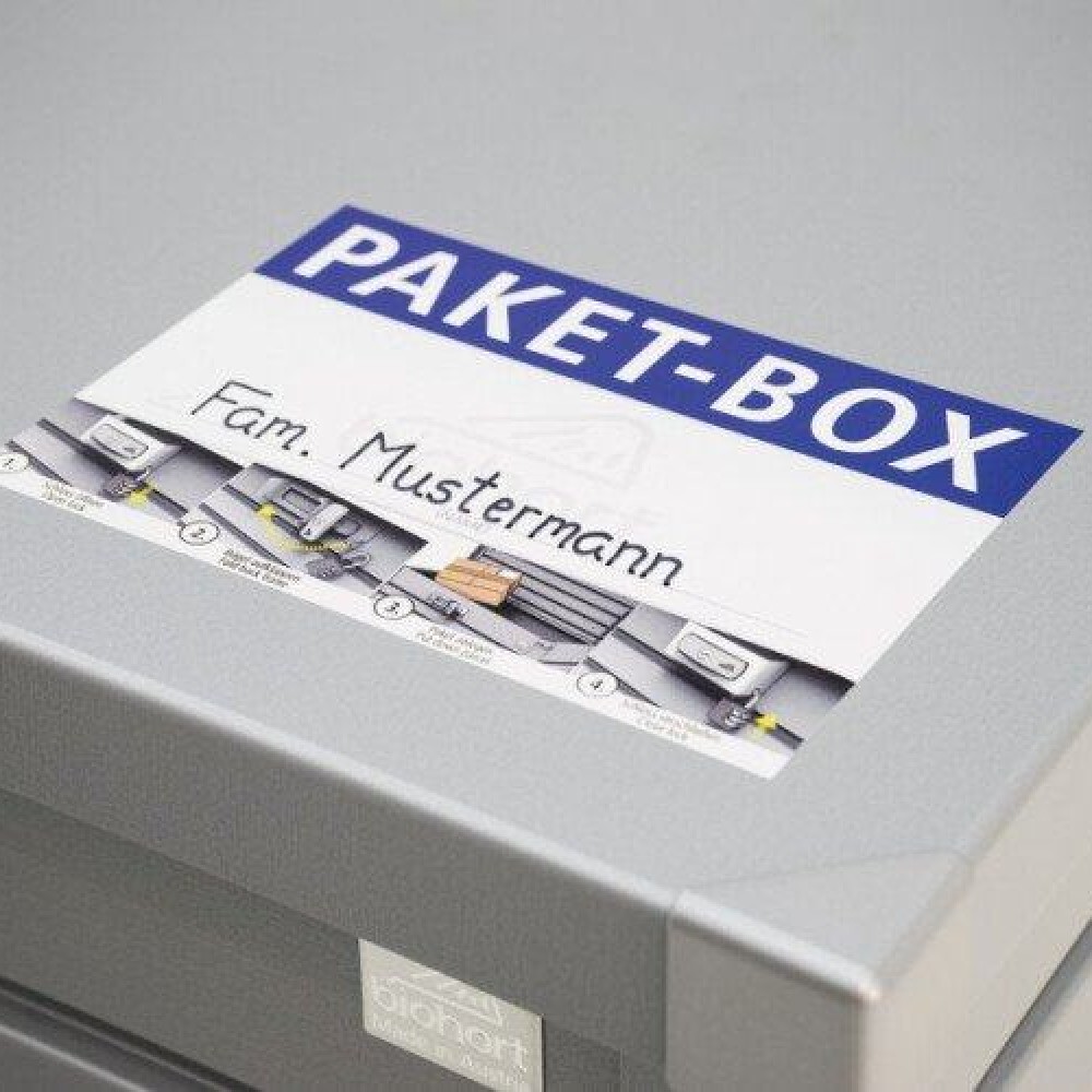 Посылочный ящик - PAKET BOX металлический темно-серый 101x46x61 см (195L), темно-серый металлик
