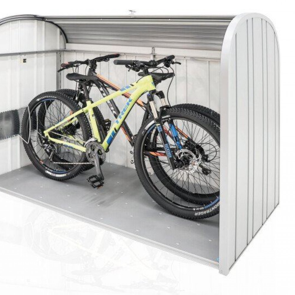 Ящик для хранения велосипедов StoreMax 190 (190 x 97 x 136 см), серый кварц металлик