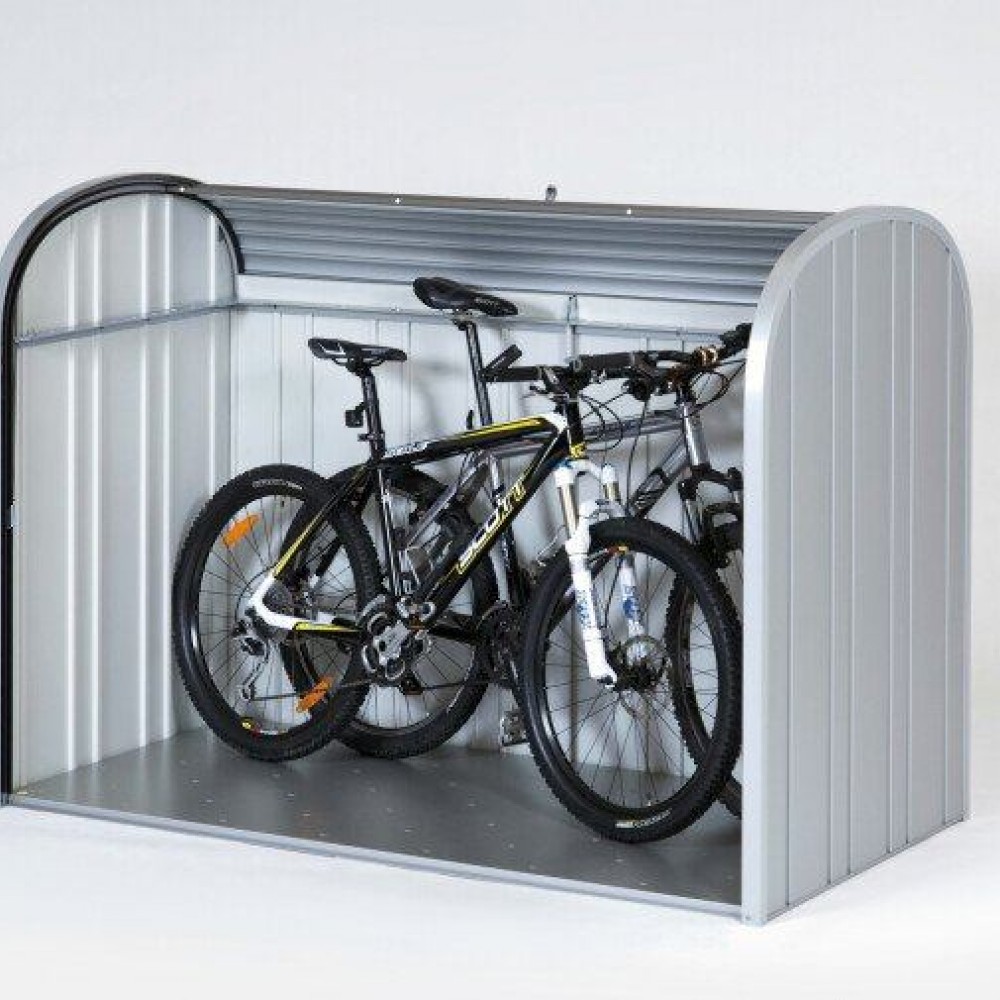 Storage - Bicycle storage StoreMax 190 (190 x 97 x 136 cm), metallic quartz gray