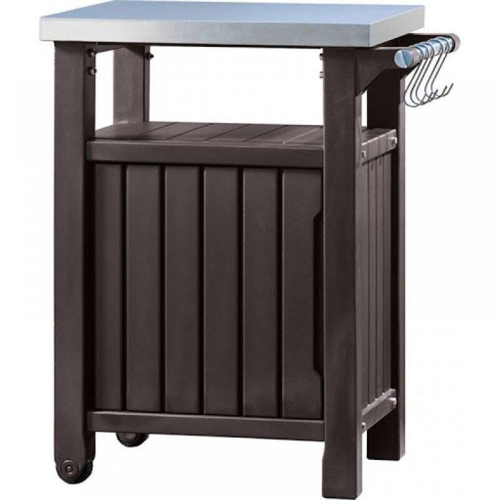 Multifunctional storage with grill table KETER UNITY 105L