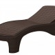 KETER ATLANTIC sauļošanās krēsls Grafīta pelēks, Brūns, Kapučīno