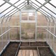 Greenhouse KLASIKA HOUSE 3 with foundation (7.45m2) 2.35x3.17m with 6mm polycarbonate