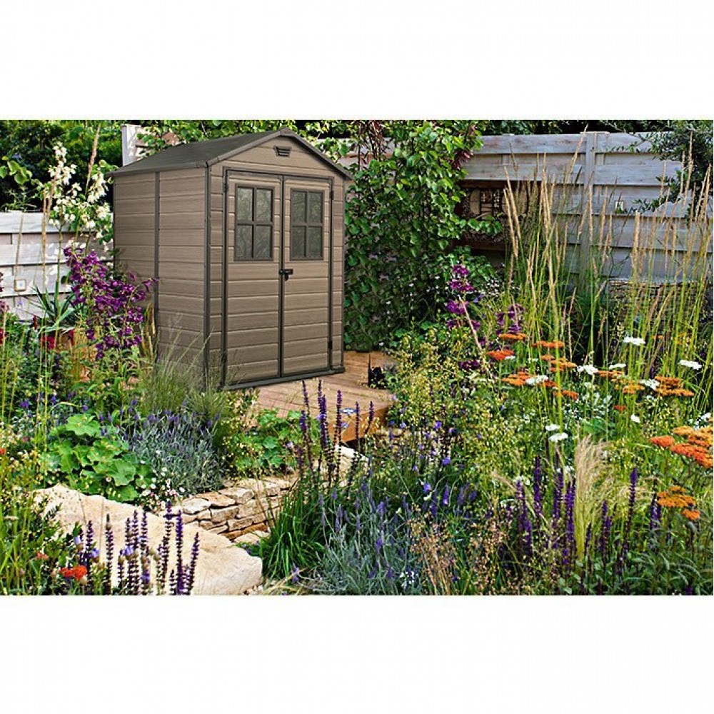 KETER GARDEN SHED SCALA 6x5, Brown
