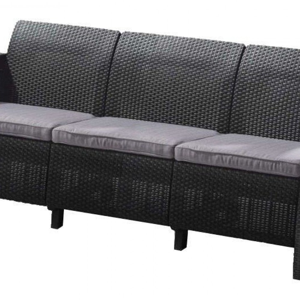 KETER CORFU LOVE SEAT MAX трехместный диван