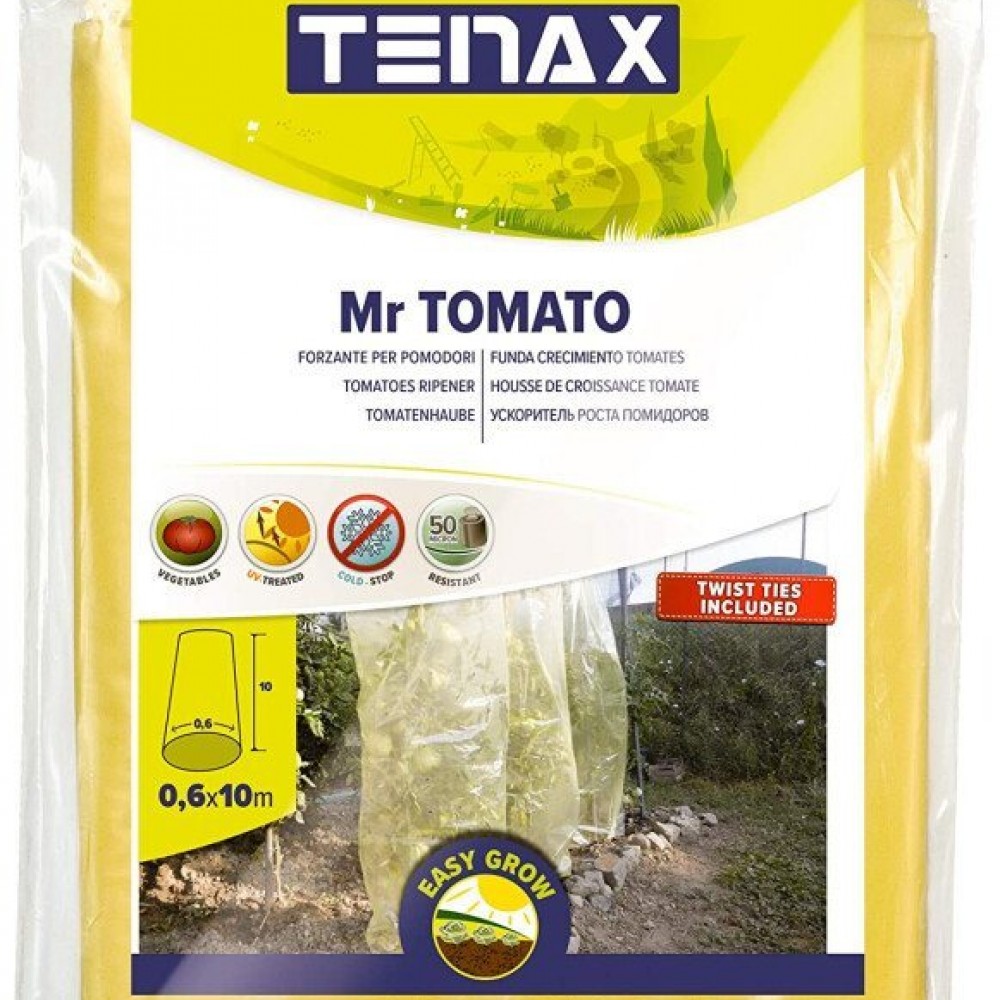 MR. TOMATO 0,60 x 10m, Pasargājoša cauruļveida plēve, kas paredzēta tomātu audzēšanai