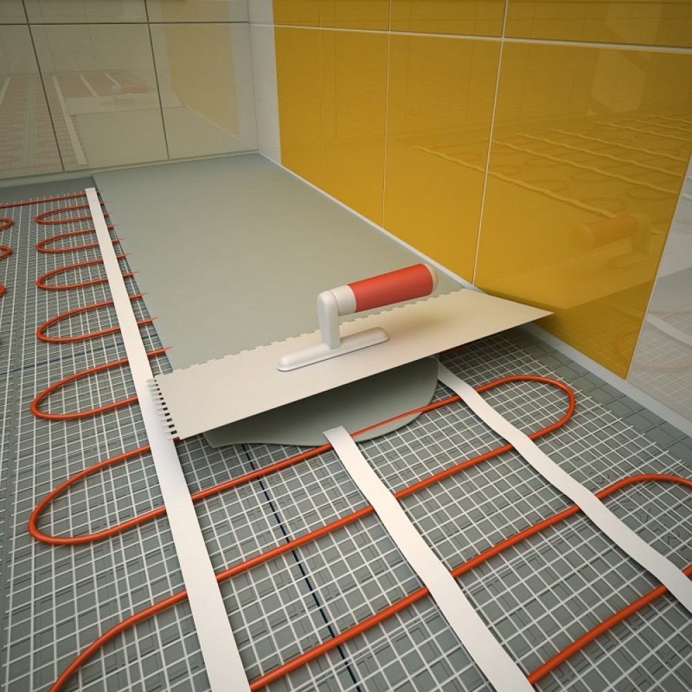 Direct heating mats for floor, LDTS 80 W/m²