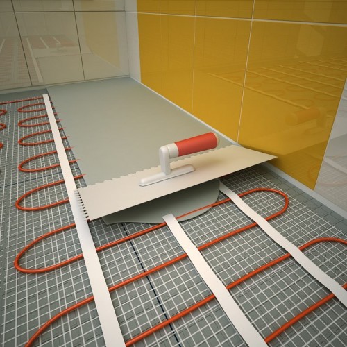 Direct heating mats for floor, LDTS 100 W/m²