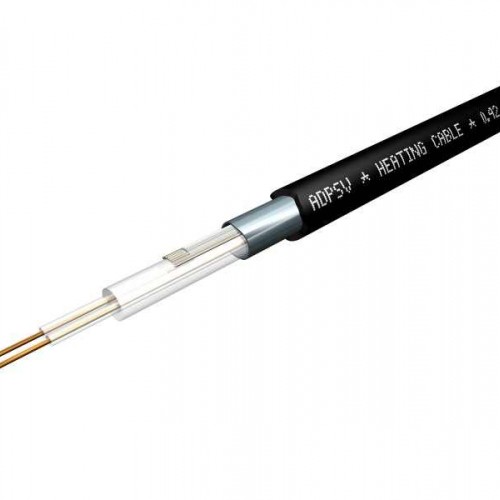 Нагревательный кабель (резистивный) для трубопроводов, ADPSV 10 W/m