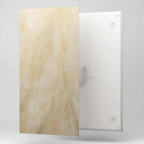 Decorative radiant panels from sintered ceramic ECOSUN CR, Mirage