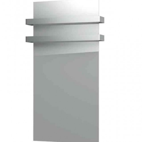 Glass radiant heating panels ECOSUN GS, Platinum grey