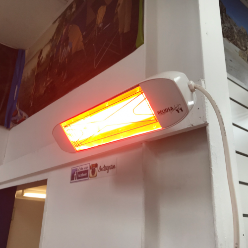 Infrared heater lamp Heliosa HI DESIGN 11