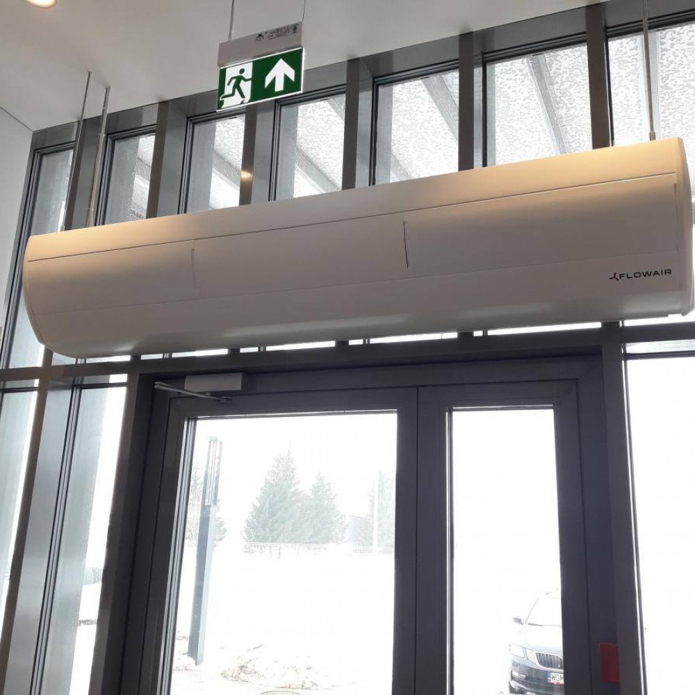 Air curtains for separation from the external environment - ELiS A-N-100