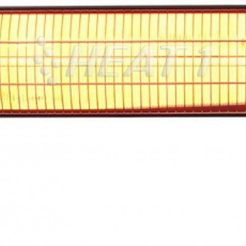 Adjustable power infrared heater with carbon fiber heating element - CARBON