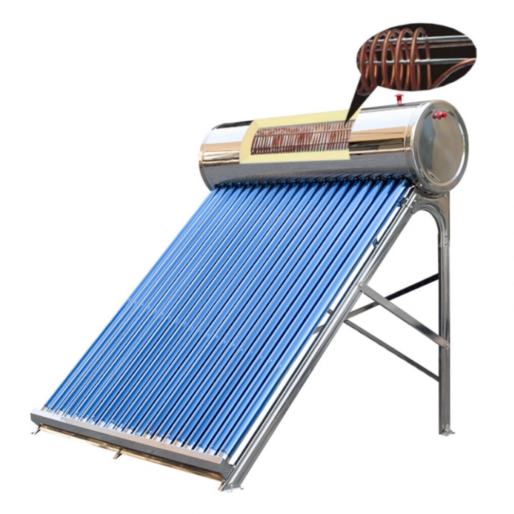 Solar water heater with heat exchanger SWS-PHS-200