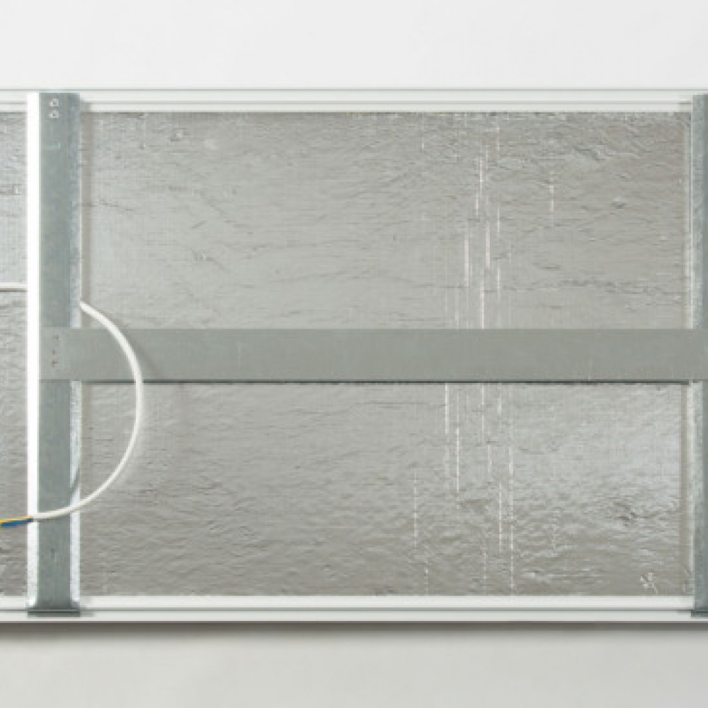 Infrared heater panel ECORA AL for ceiling-mounting with aluminium frame