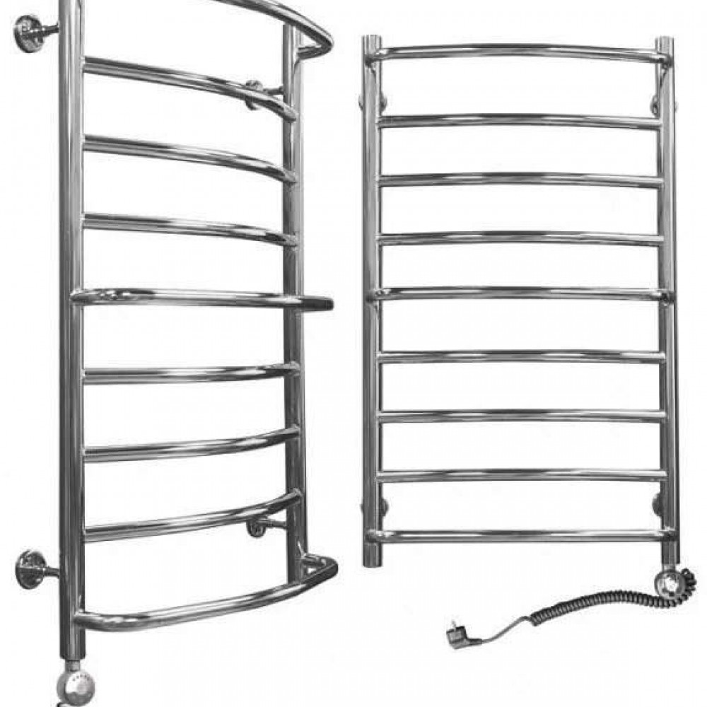 Electric heated towel rail Sonata 3+, with three shelves