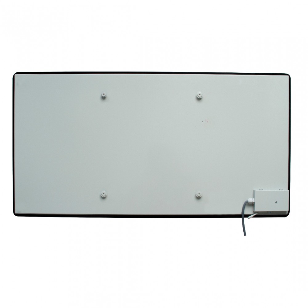 Glass heating panels black and white