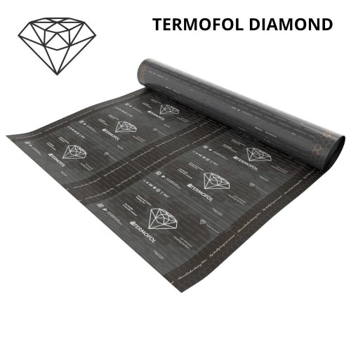DIAMOND heating foil width 50cm, roll 130 m