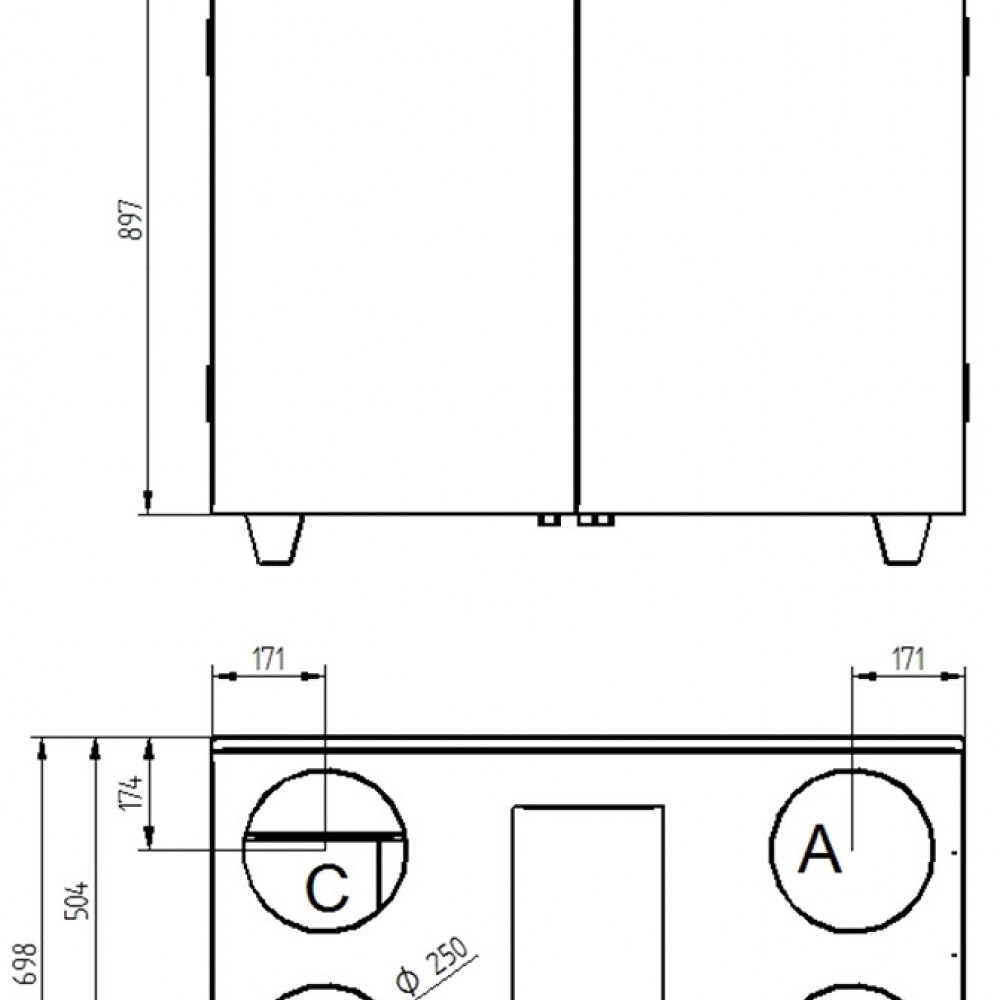 WANAS 815V recuperator