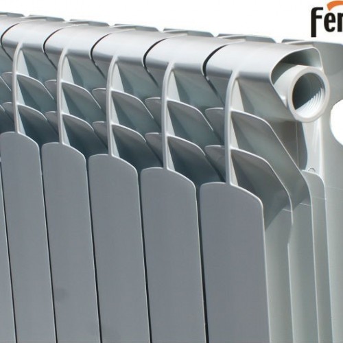 Aluminum heating radiator POL.5 Titano, 500x10 (sectional)