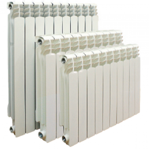 Алюминиевый радиатор отопления POL.5 Титан, 500x10 (секционный)