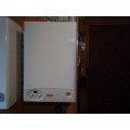 Heating boilers on wall