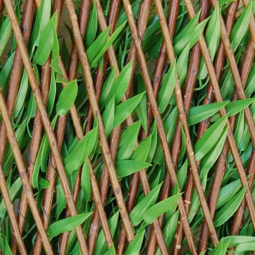 TENAX DIVY 3D X-TENS BAMBOO 1x2m, Искусственная изгородь с бамбуковыми листьями на раздвижной решетке