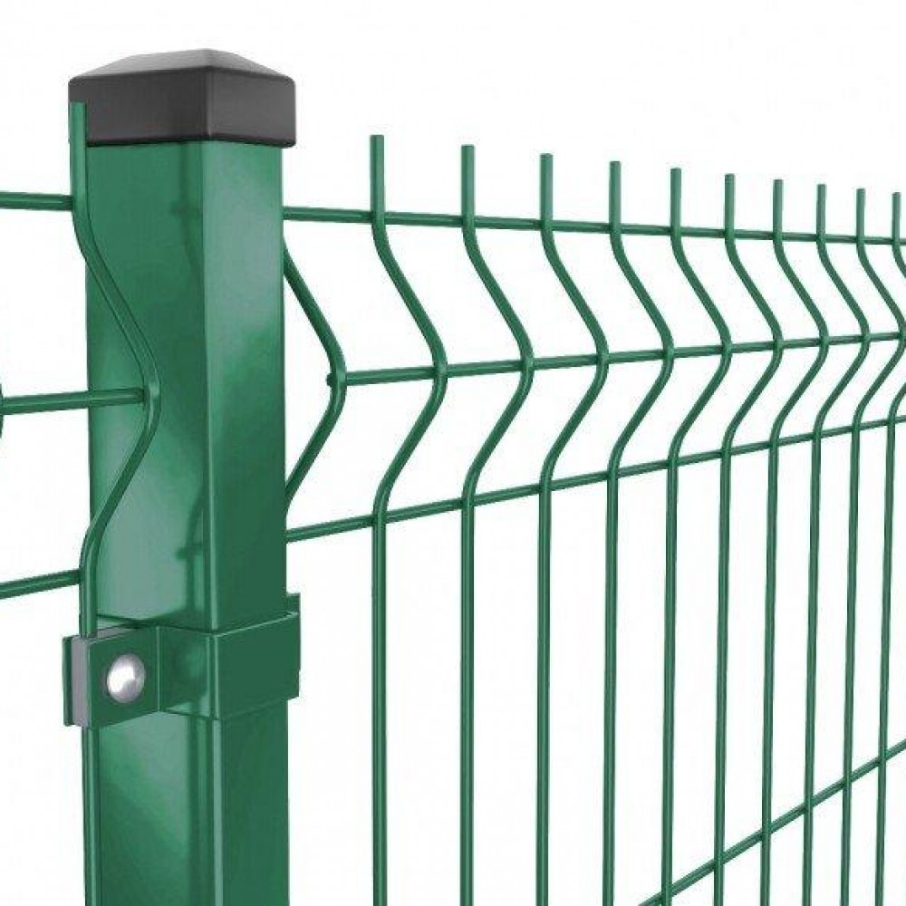 Panel fence 3D 2.5x1.73 m (200x50mm), d-3/4, ZN + green, gray, brown
