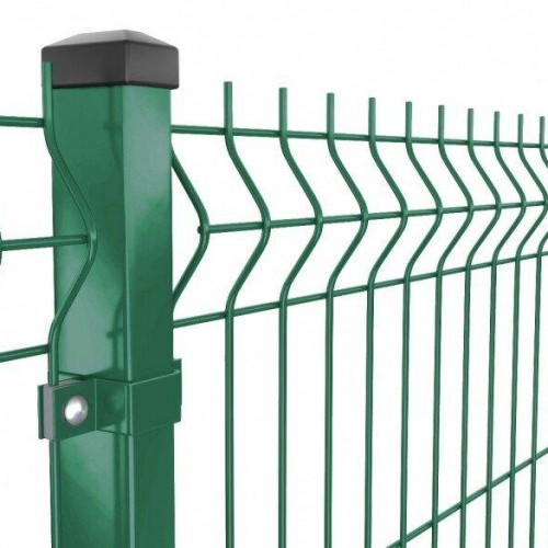 Panel fence 3D 2.5x1.53 m (200x50mm), d-3/4, ZN + green, gray, brown