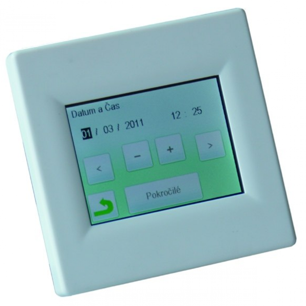 Programmable touch-screen thermostat TFT