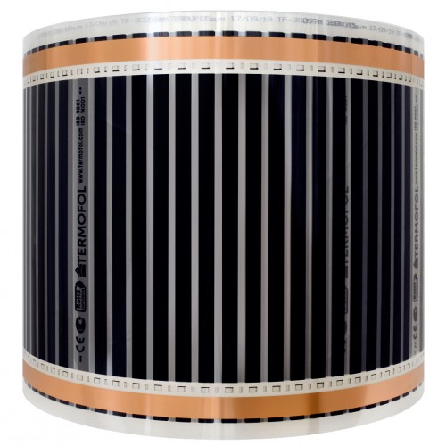 Инфракрасная нагревательная пленка Термофол, рулон 100м