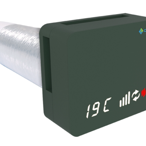 Rekuperators Climtec Optima 125 Standard, 12 krāsas