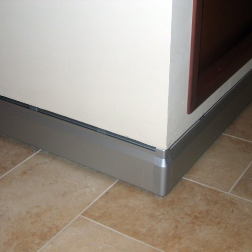 Double horizontal model, heating system - skirting boards THERMODUL