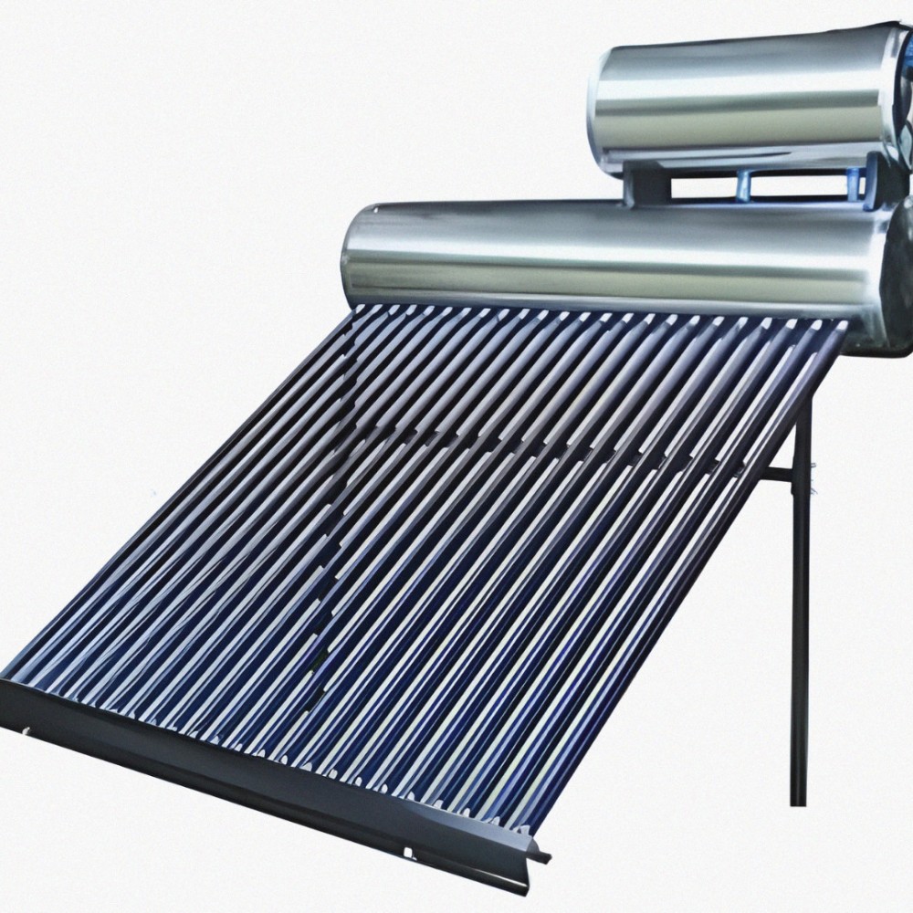 Stainless Chrome/Nickel Pressure Vacuum Solar Water Heating System